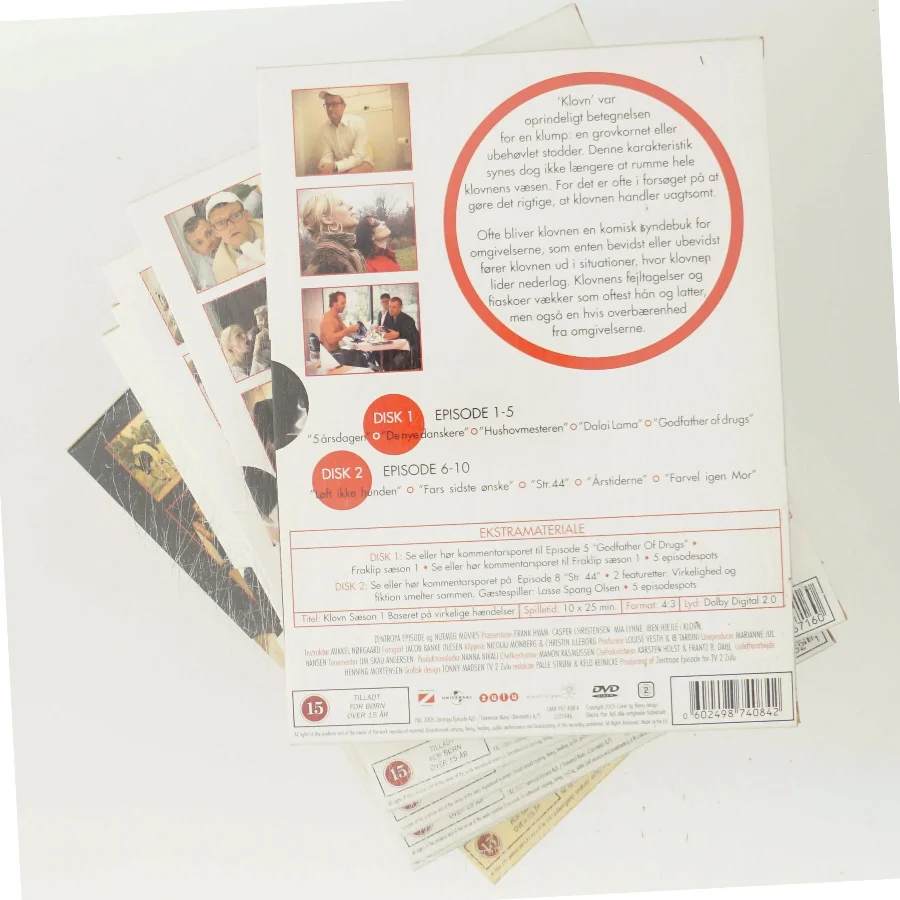 Klovn Sæson 1-6 – Komplet DVD-samling (60 episoder)