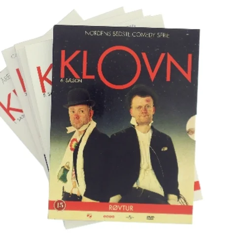 Klovn Sæson 1-6 – Komplet DVD-samling (60 episoder)