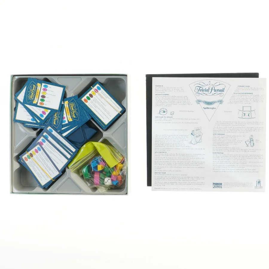 Trivial Pursuit Millennium Udgave – 1.800 spørgsmål (Dansk)