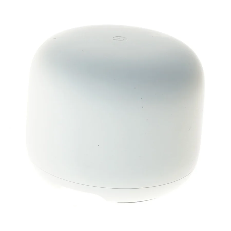 Google Nest Wifi router fra Google (str. 11x9 cm)