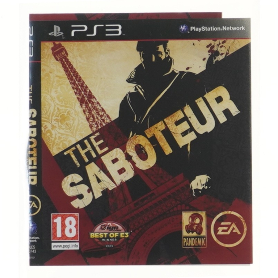 The Saboteur til PS3 – WWII Open World (I plastlomme)