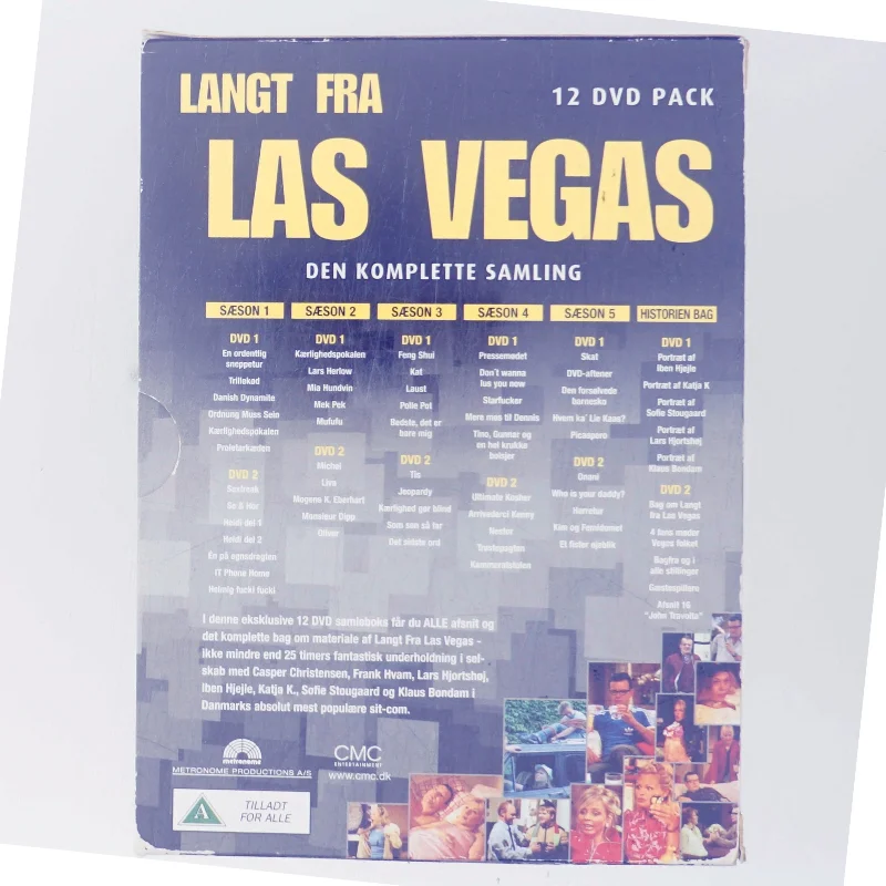 Langt Fra Las Vegas – Den Komplette Samling (12 DVD Pack)