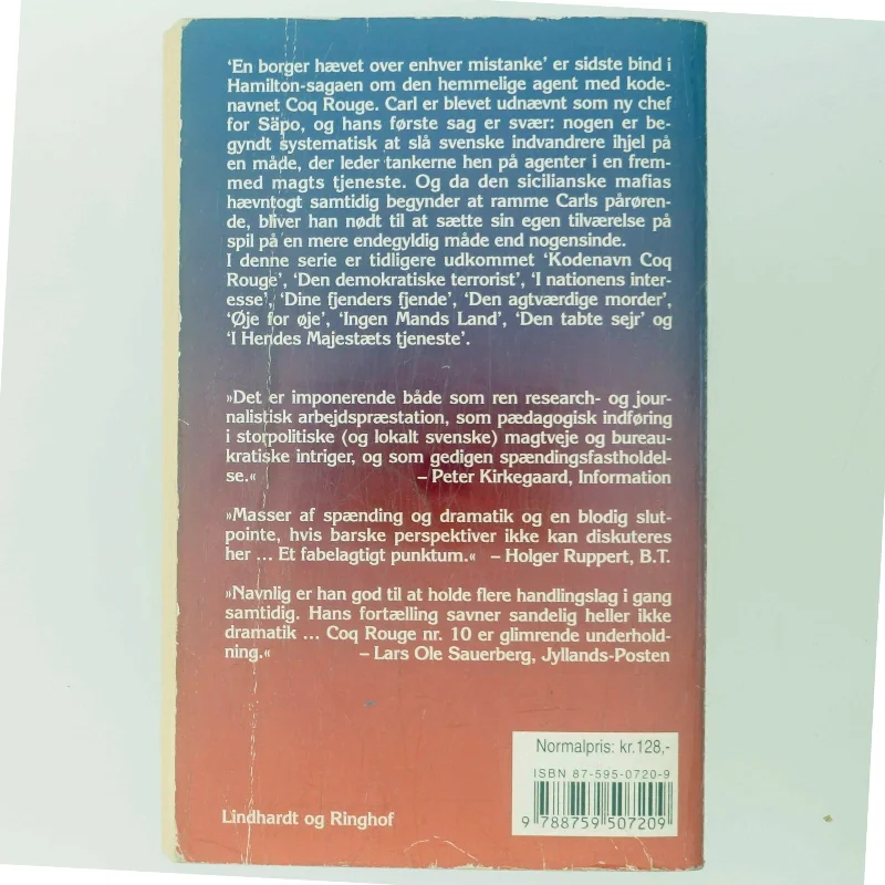 En borger hævet over enhver mistanke af Jan Guillou (Bog)