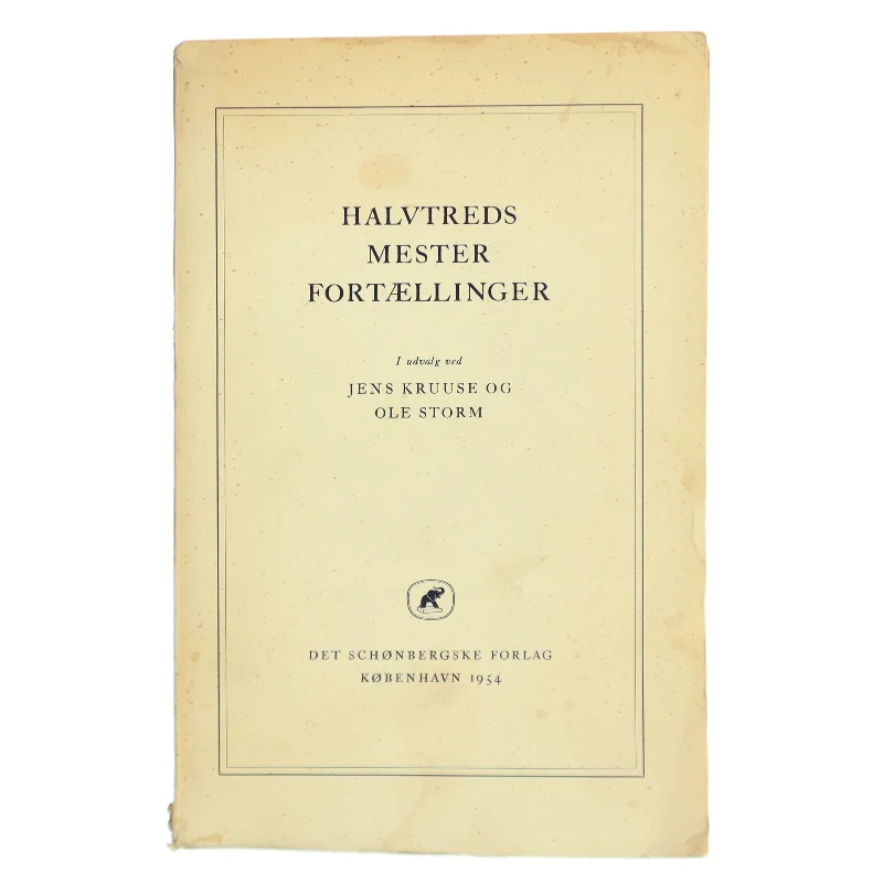 Halvtreds Mester Fortællinger af Jens Kruuse (Bog)