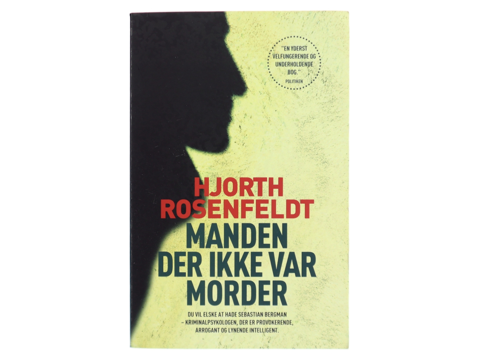 Manden der ikke var morder af Hjorth Rosenfeldt (Bog)
