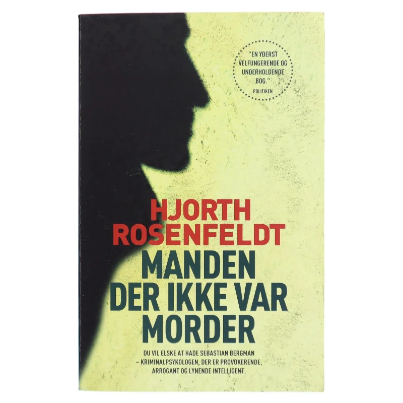 Manden der ikke var morder af Hjorth Rosenfeldt (Bog)