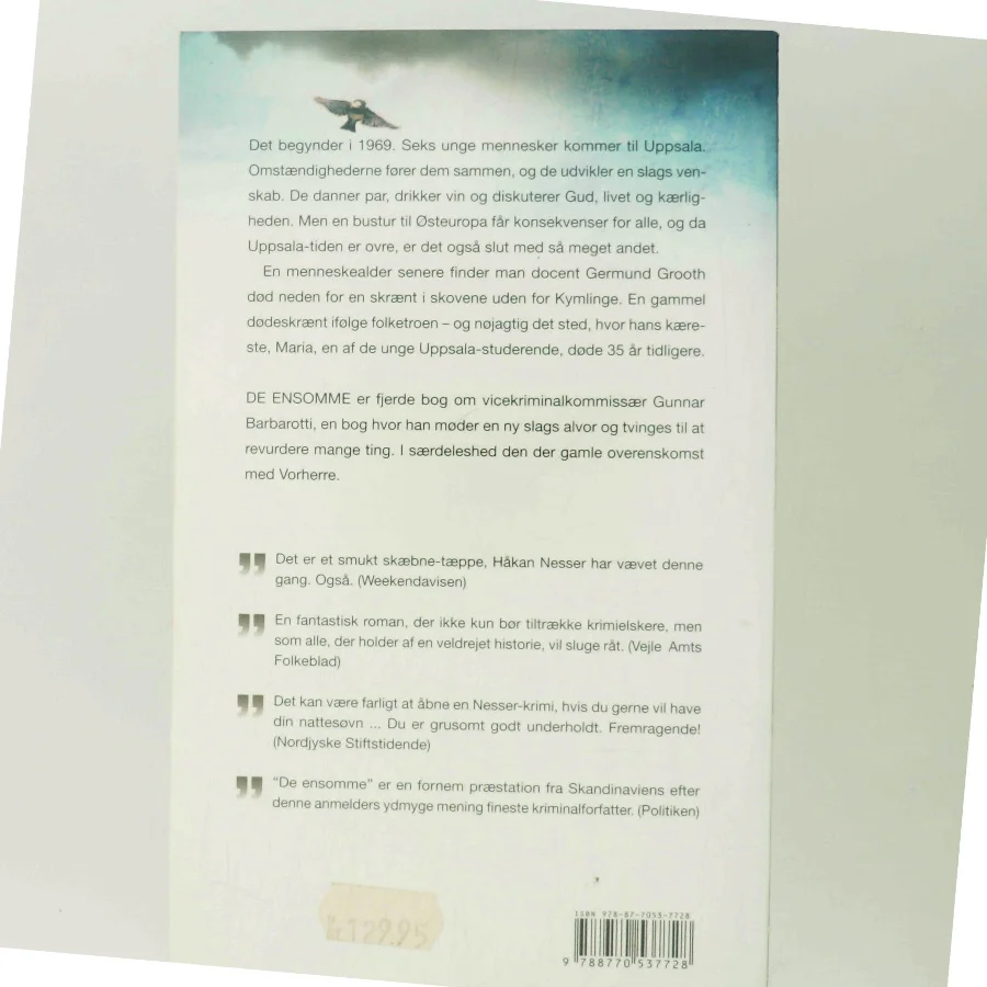 De ensomme af Håkan Nesser (Bog)