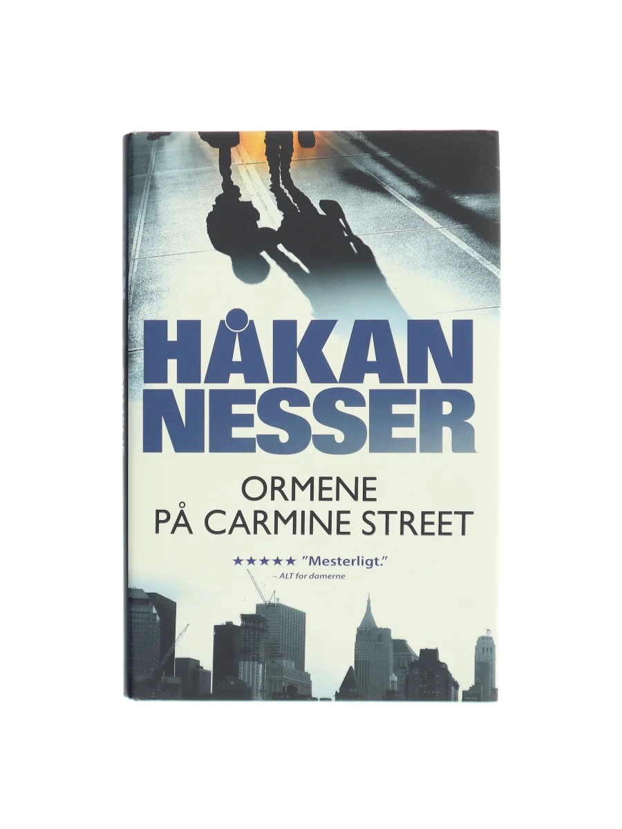Forsiden af Ormene på Carmine Street af Håkan Nesser