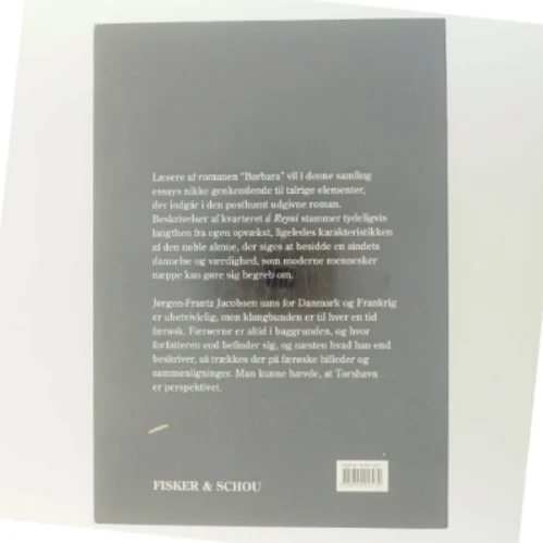 Den yderste kyst - og andre essays af Jørgen-Frantz Jacobsen (Bog)