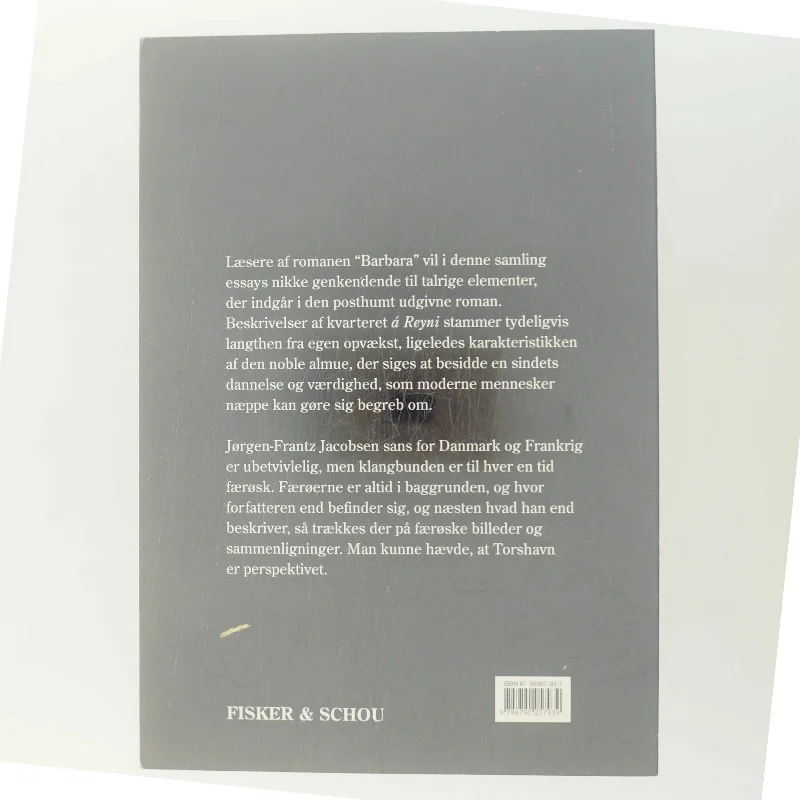 Den yderste kyst - og andre essays af Jørgen-Frantz Jacobsen (Bog)