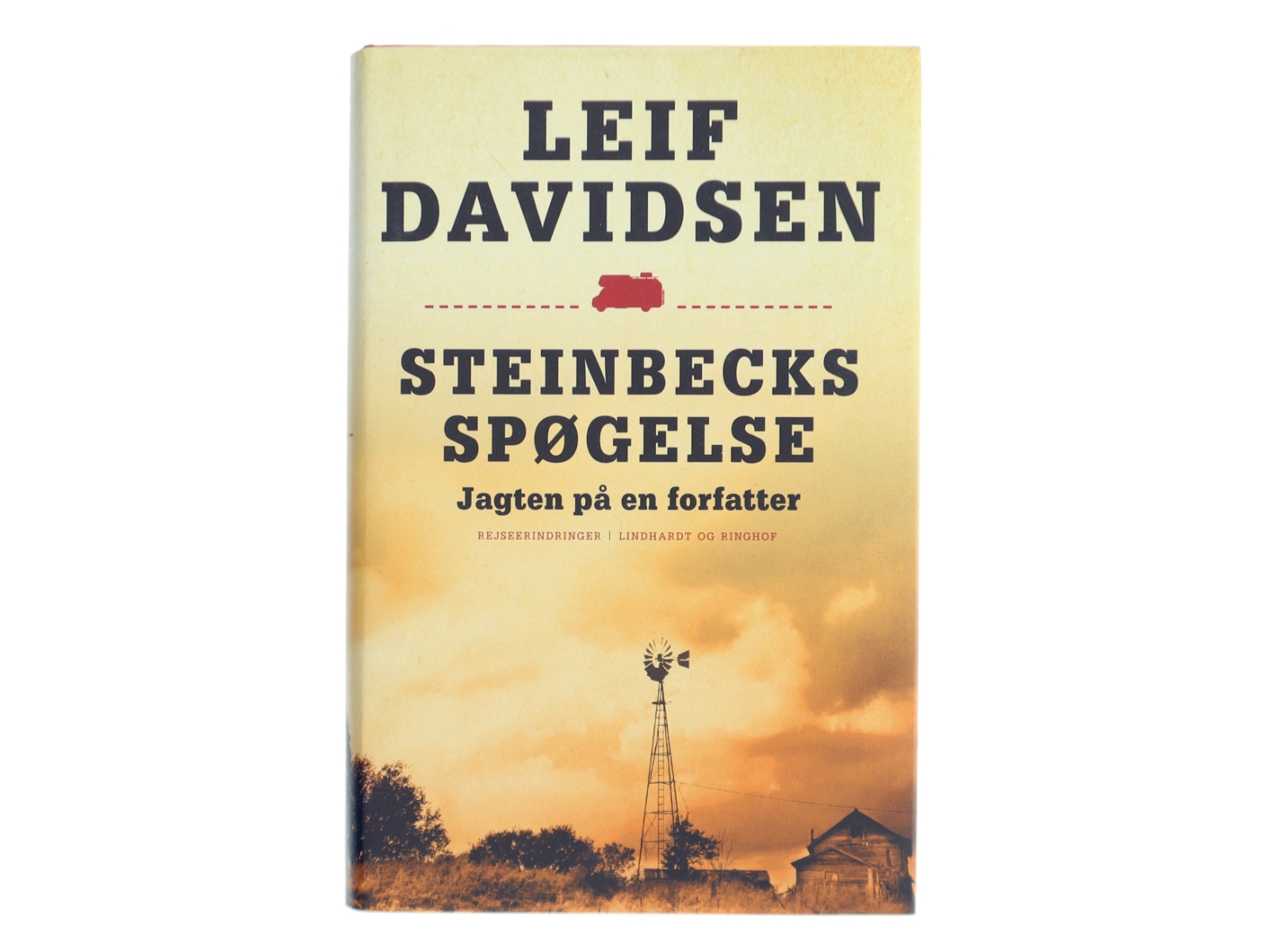 Steinbecks spøgelse : jagten på en forfatter : rejseerindringer af Leif Davidsen (Bog)