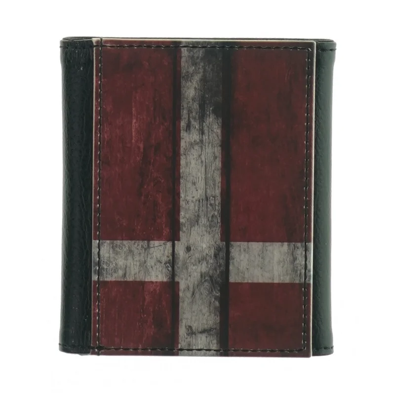 Pung med Danmarks flag (str. LB: 11 x 9 cm)