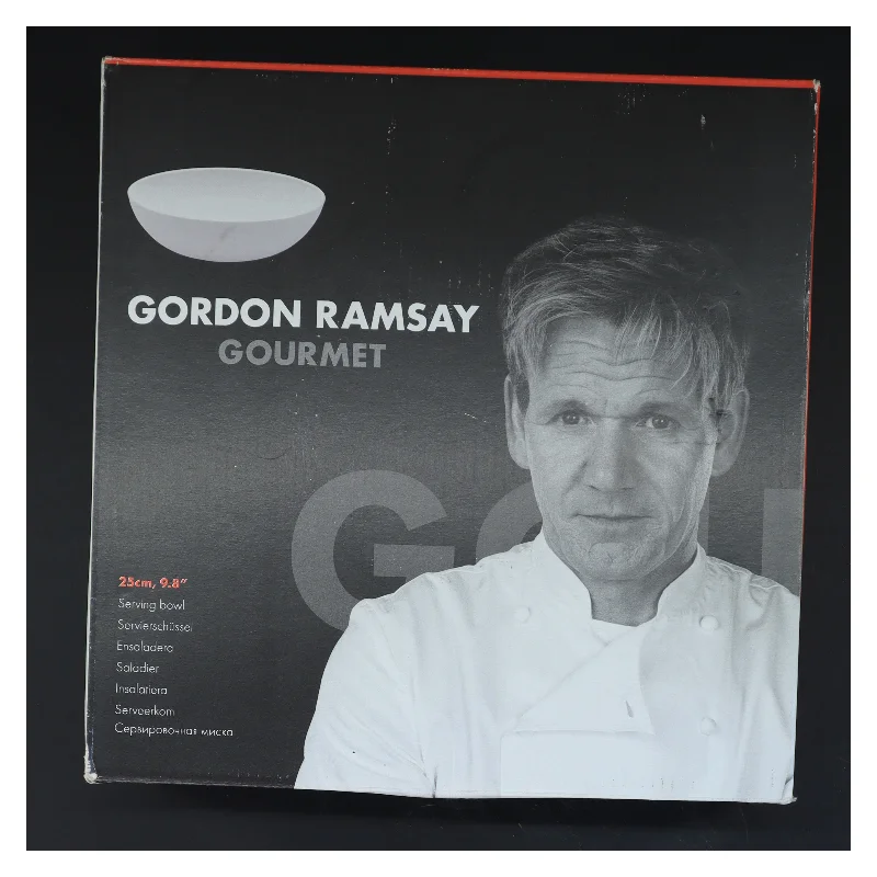 Serveringsskål fra Gordon Ramsay Gourmet fra Gordon Ramsay (str. 25 cm)