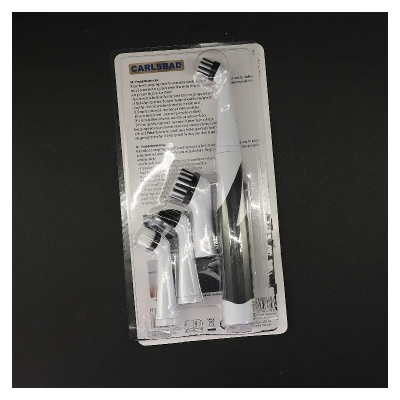 Elektriske rengøringsbørster fra Carlsbad (str. 25 x 4 cm)