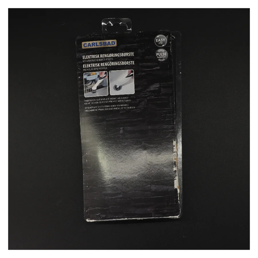 Elektriske rengøringsbørster fra Carlsbad (str. 25 x 4 cm)