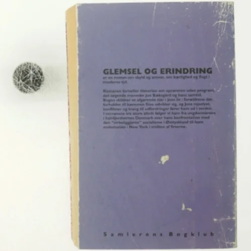 Glemsel og erindring af Stig Dalager