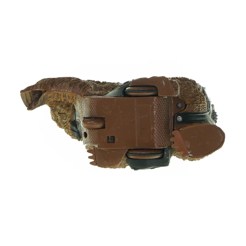 Legetøjs bjørn i plast (str. LBH 20x7x13 cm)