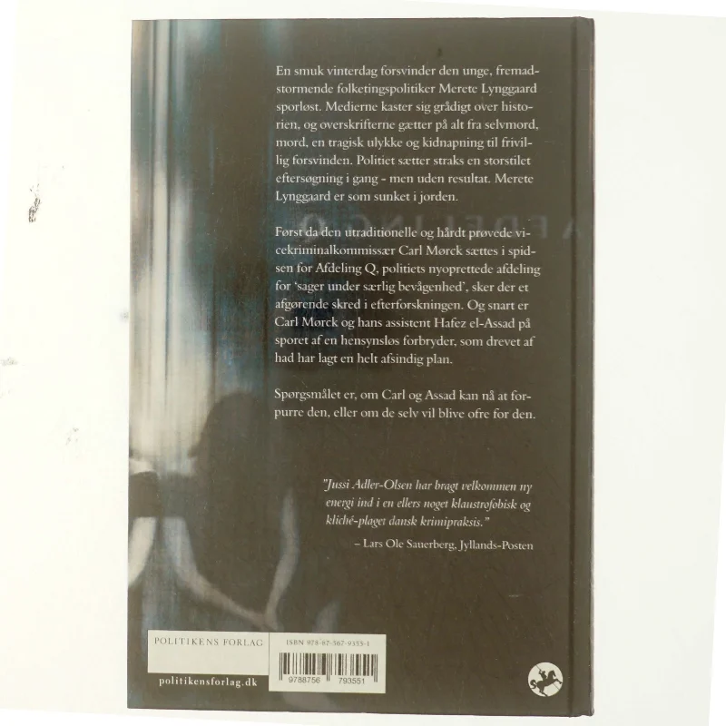 Kvinden i buret af Jussi Adler-Olsen (Bog)