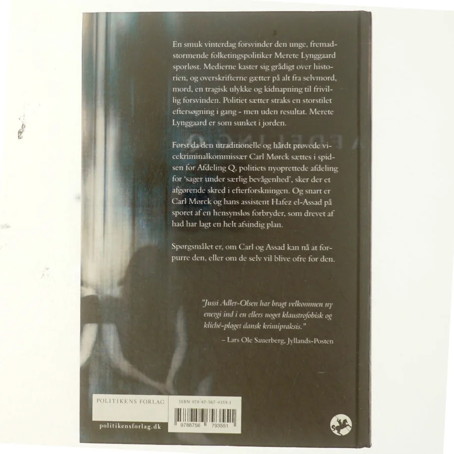 Kvinden i buret af Jussi Adler-Olsen (Bog)