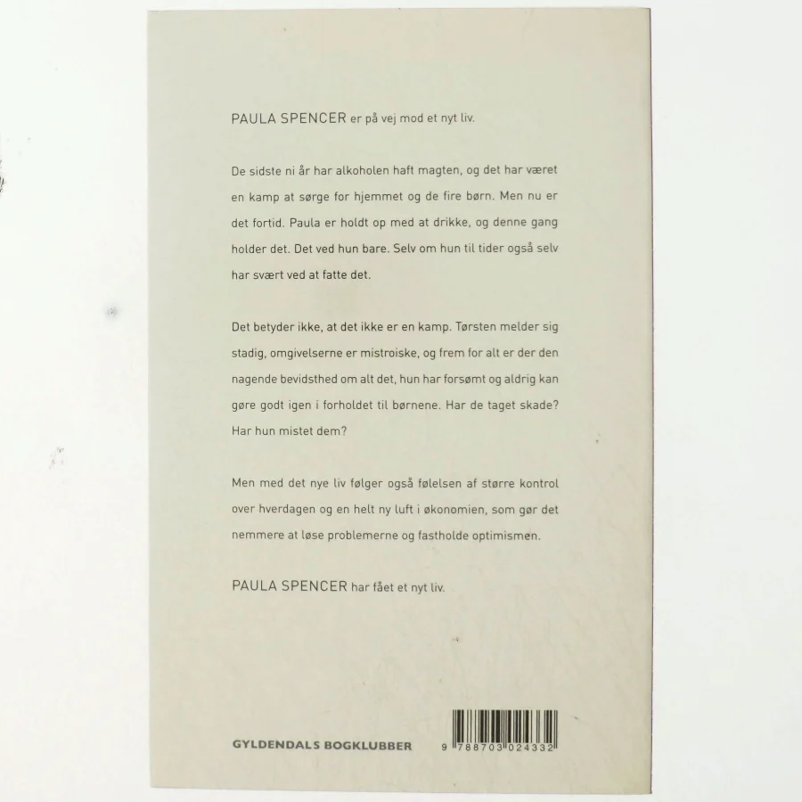 Paula Spencer : roman af Roddy Doyle (Bog)