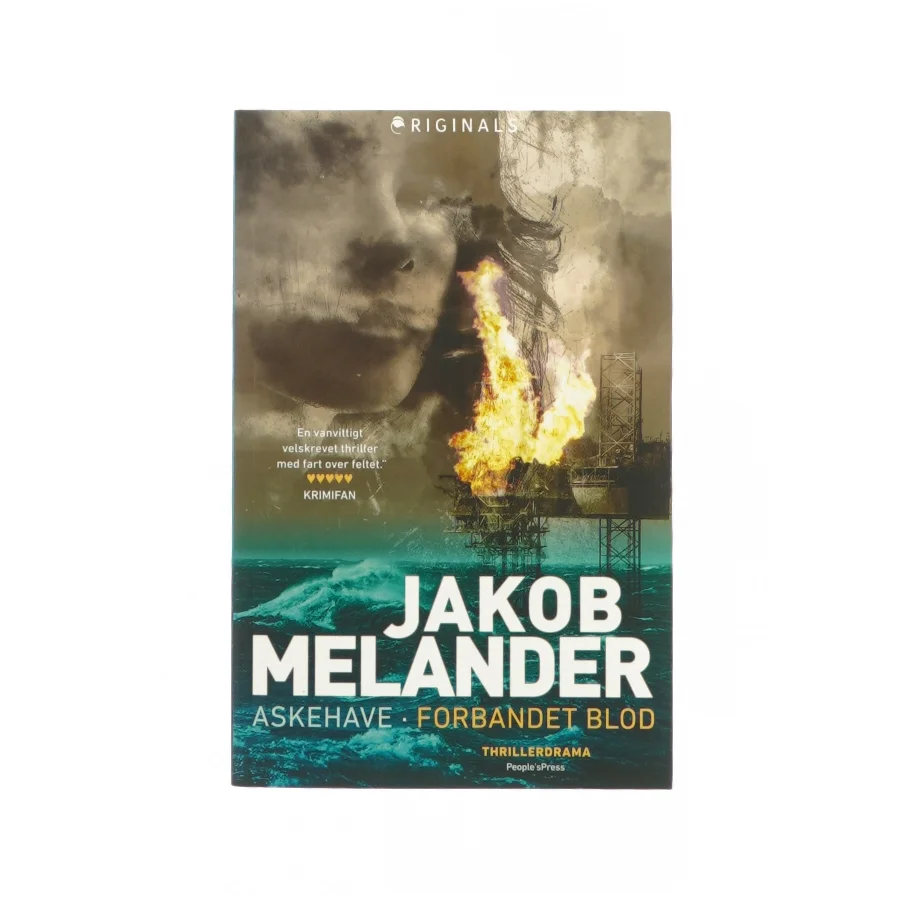 Forbandet blod af Jakob Melander (Bog)