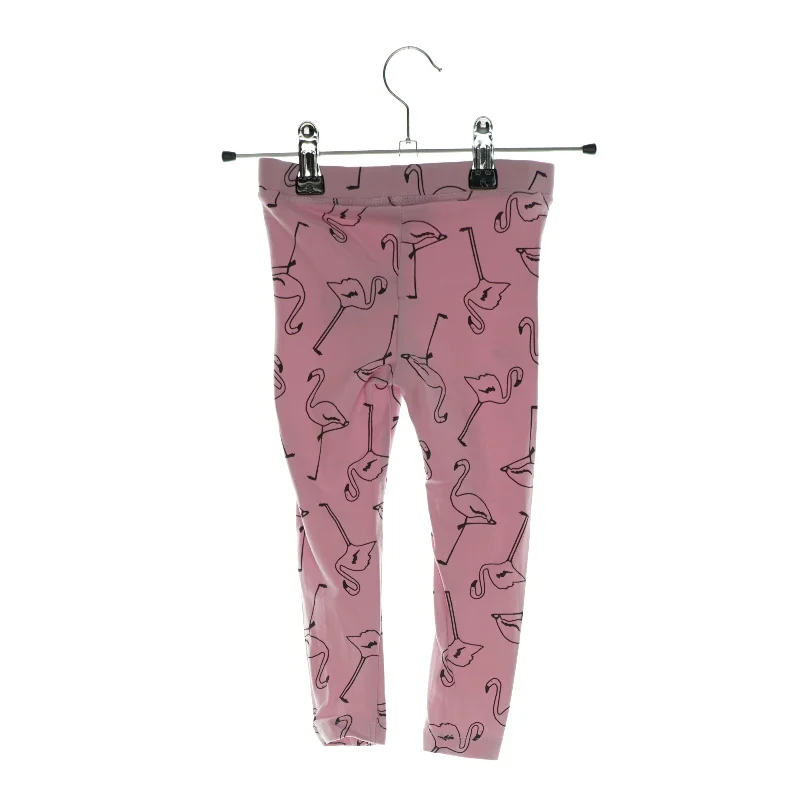 Bukser med flamingoer fra Lupilu (Str. 86-92 cm)