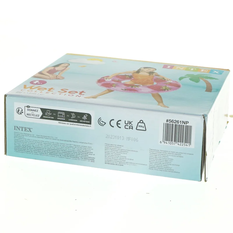 Badering med jordbær fra Intex (str. 9 plus år)