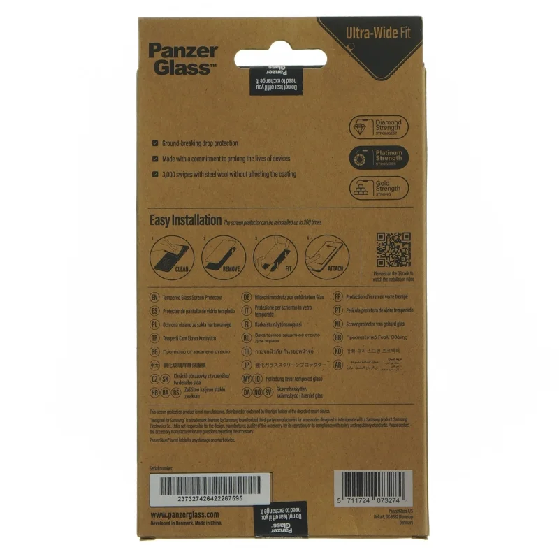 Panzer Glass skærmbeskytter til Samsung Galaxy A34 5G