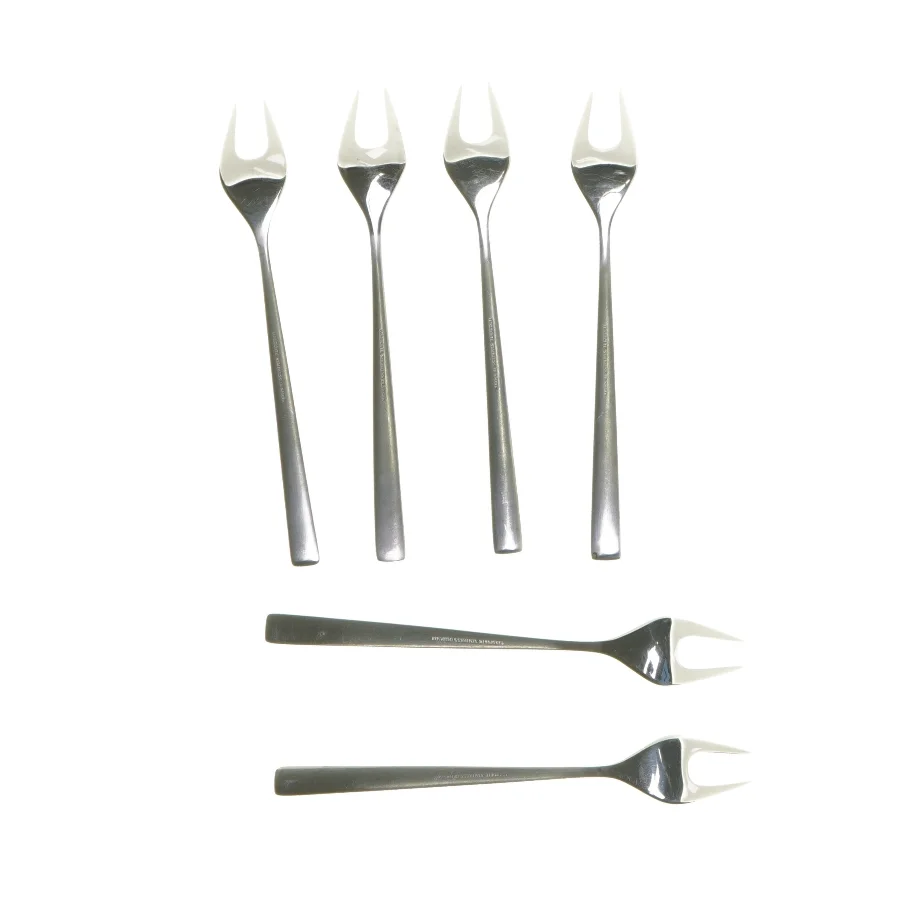 6 sildegafler fra Lundtofte - 14 cm