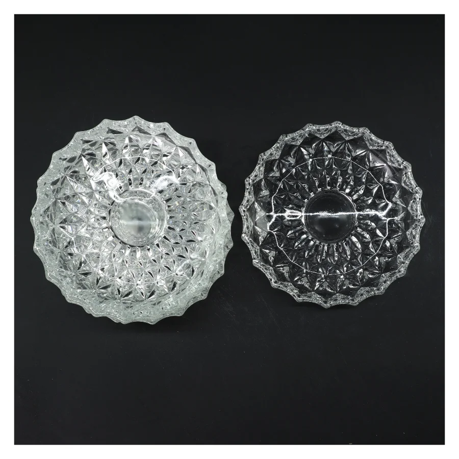 Isasietter - seks glasskåle (Ø. 14,5 cm)