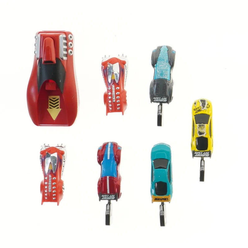 Legetøjsbiler med launcher