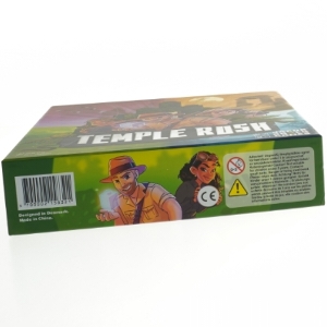 Temple Rush brætspil fra Jacob's Brick Games (str. 25x25 cm)