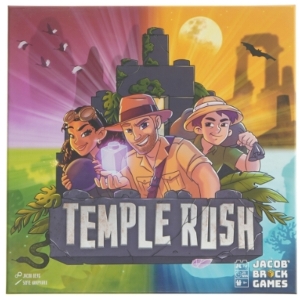 Temple Rush brætspil fra Jacob's Brick Games (str. 25x25 cm)