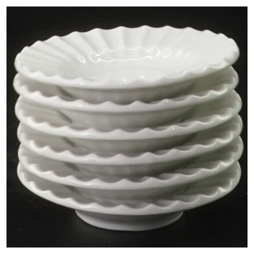 6 mini porcelænsskåle - Lyngby - Ø 8,5 cm