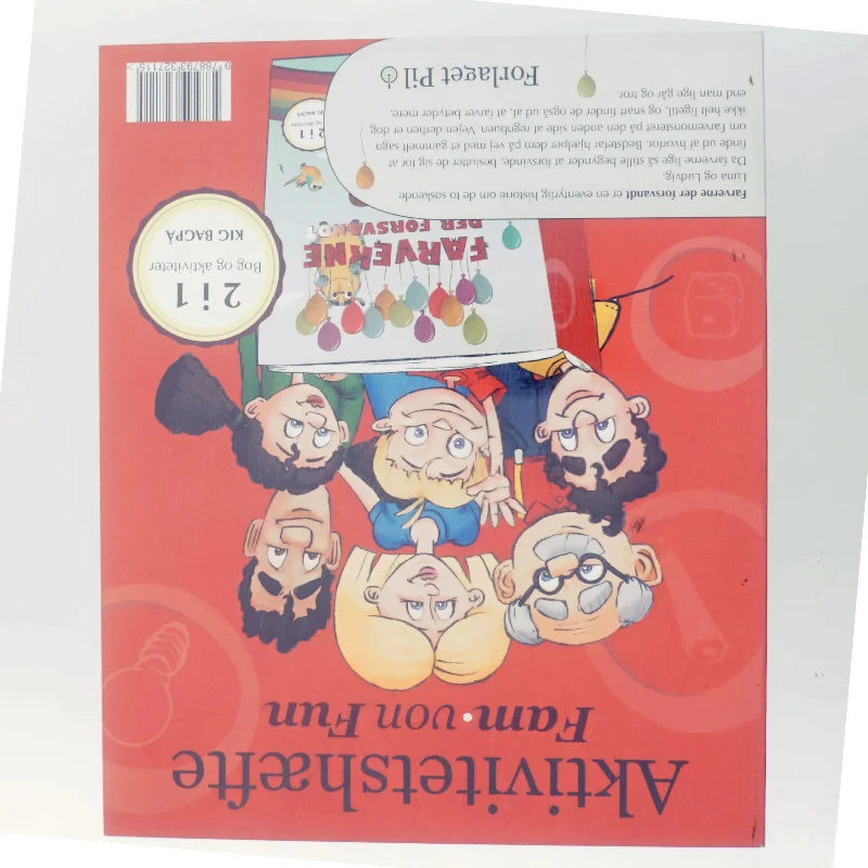 Farverne der forsvandt + Fam. von Fun aktivitetshæfte