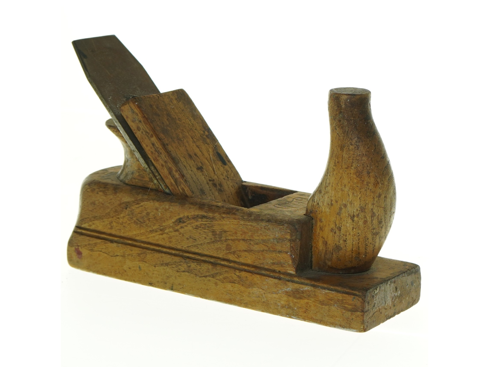 Gammel træhøvl (str. 22 x 7 cm)