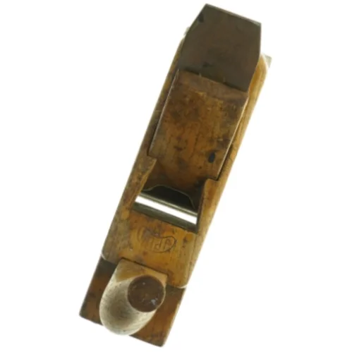 Gammel træhøvl (str. 22 x 7 cm)