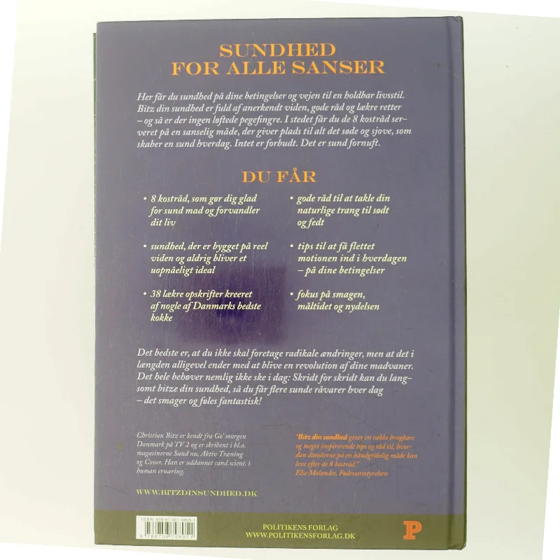 Bitz Din Sundhed af Christian Bitz (Bog)