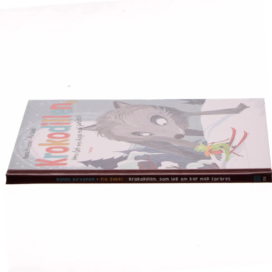 Krokodillen, som løb om kap med foråret af Hannu Hirvonen (Bog)