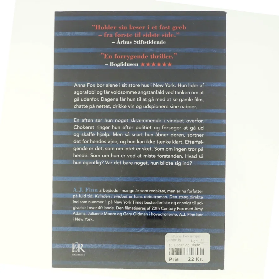 Kvinden I vinduet af A.J.Finn