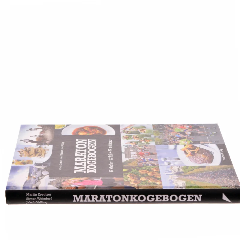 Maratonkogebogen : 42 steder, 42 løb, 42 måltider af Martin Kreutzer (Bog)