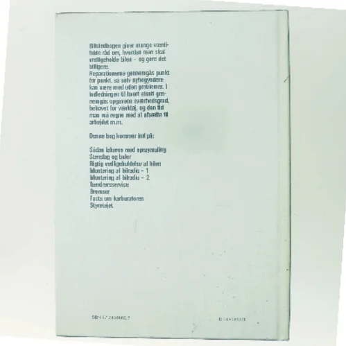 Bilhåndbogen af <Bogens forfattere> (Bog)