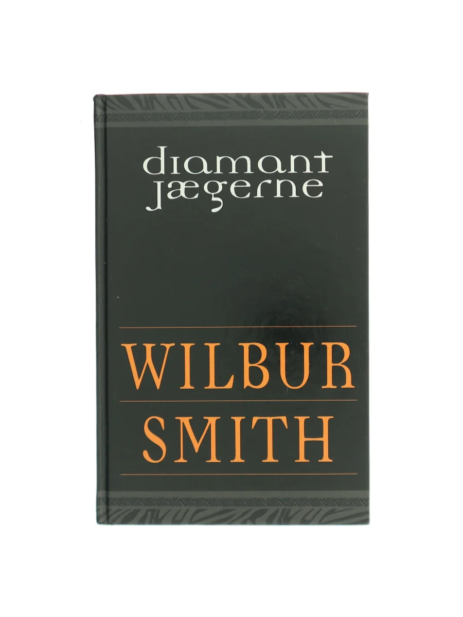 Forsiden af Diamantjægerne (The Diamond Hunters) af Wilbur Smith