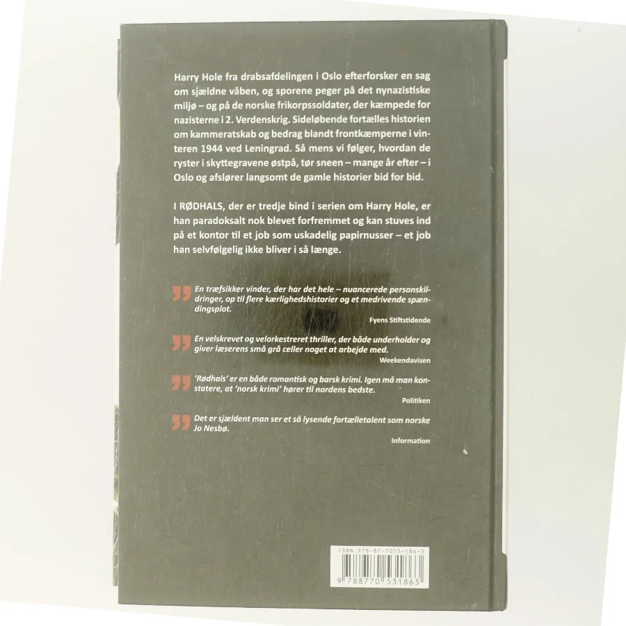 Rødhals af Jo Nesbø (Bog)