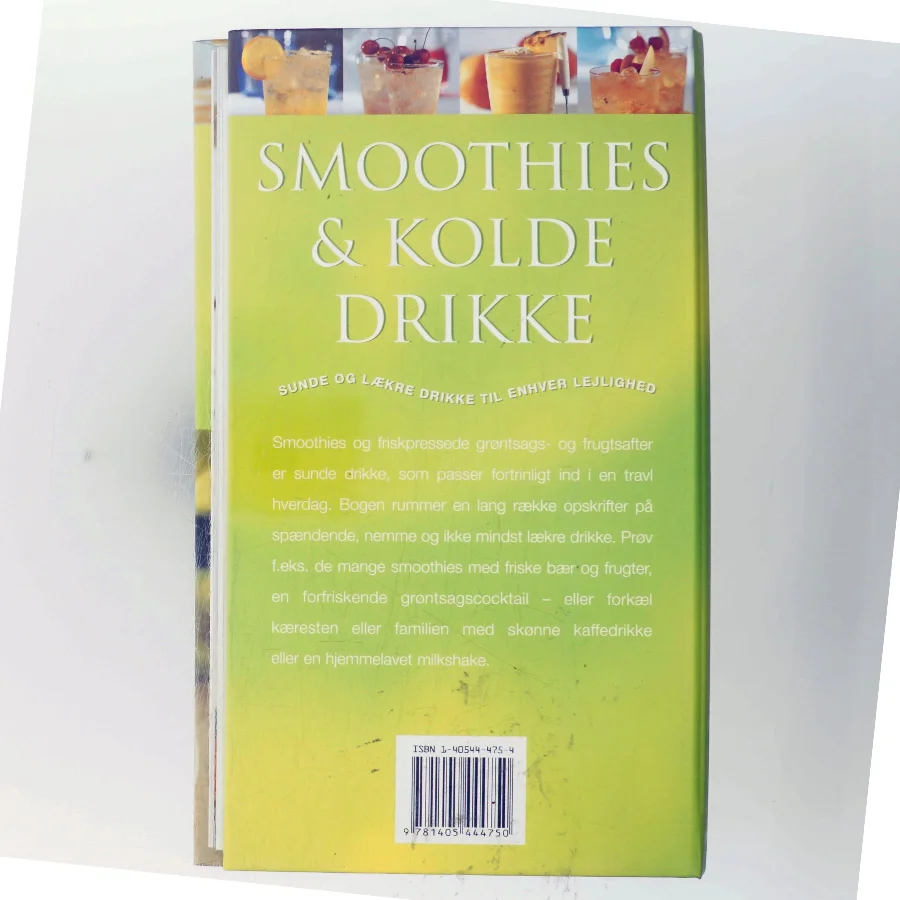 Smoothies & kolde drikke : Sunde og lækre drikke til enhver lejlighed af Ambridge Christine (Bog)