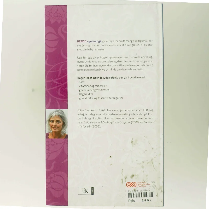 Gravid - uge for uge af Gitte Dencker (Bog)