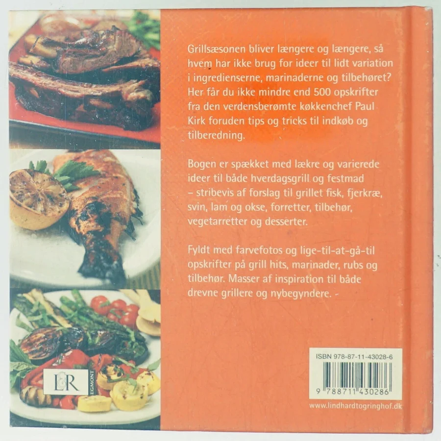 500 grill-hits af Paul Kirk (Bog)