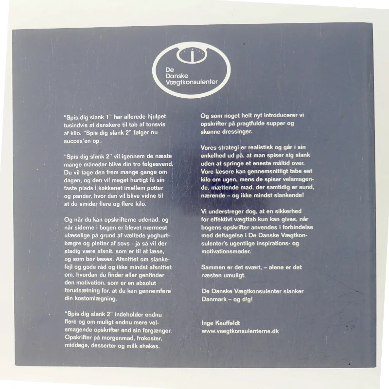 Spis dig slank 2 af Inge Kauffeldt (Bog)