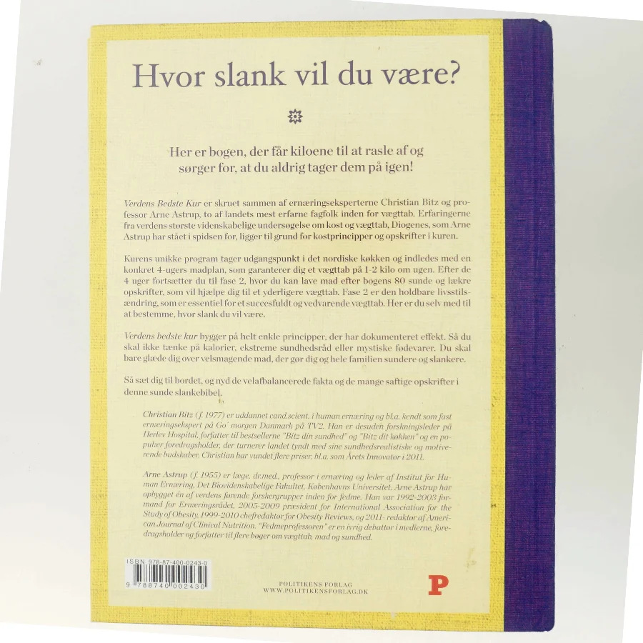 Verdens bedste kur : vægttab der holder af Christian Bitz (Bog)