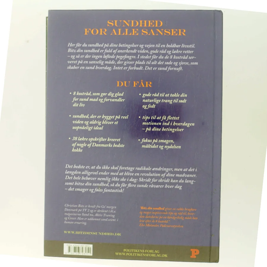 Bitz din sundhed af Christian Bitz (Bog)